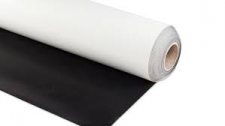 tapis de danse noir/blanc 10X1.5m